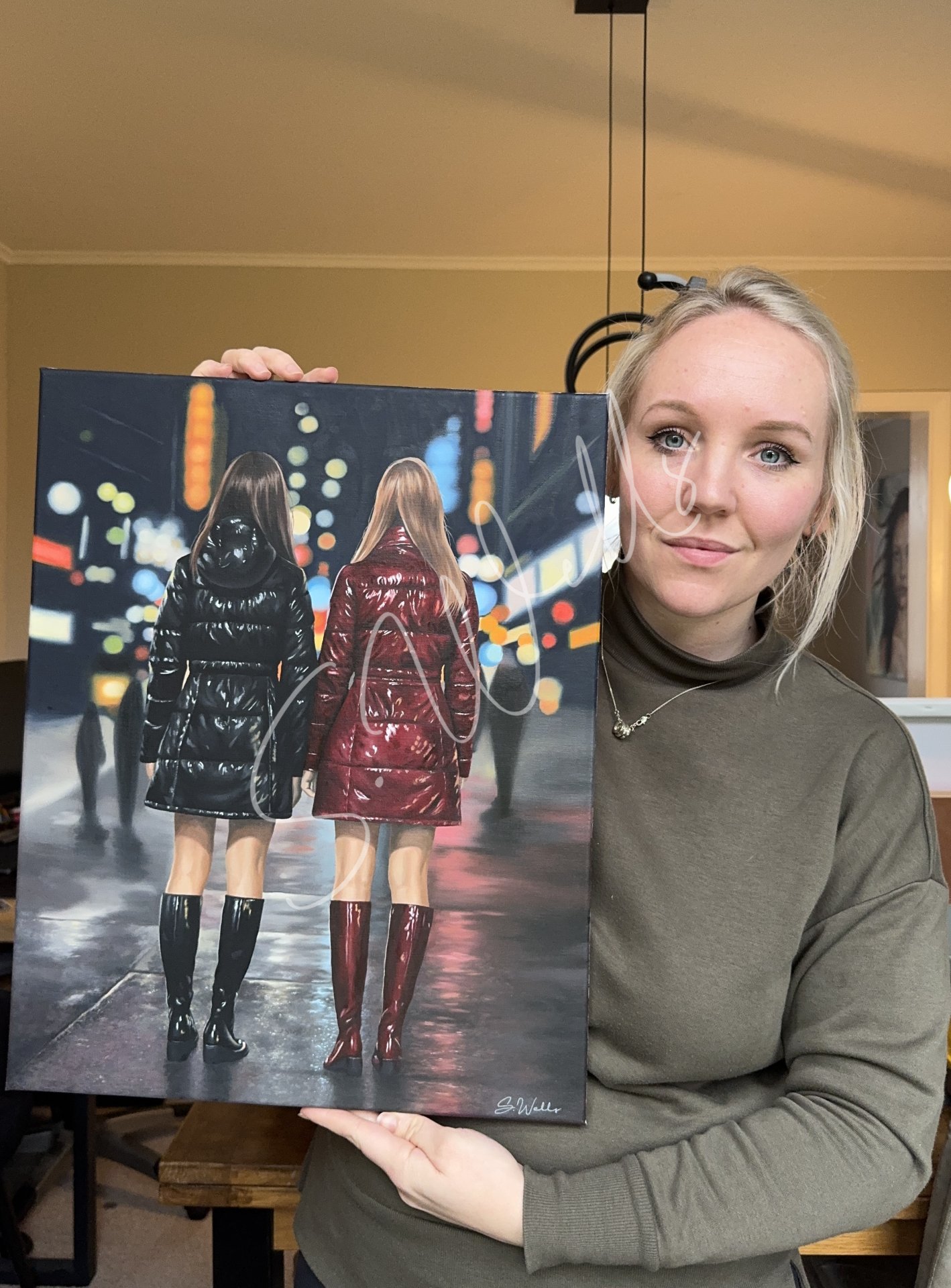 City Lights and Quiet Moments